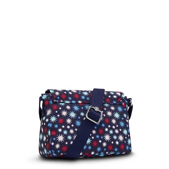 Kipling Sabian Printed Crossbody Mini Tassen Paars | België 1863UZ